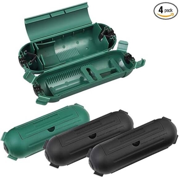 [4 Pack] Extension Cord Safety Cover,Weatherproof Electrical Connection Box - Picture 7 of 7